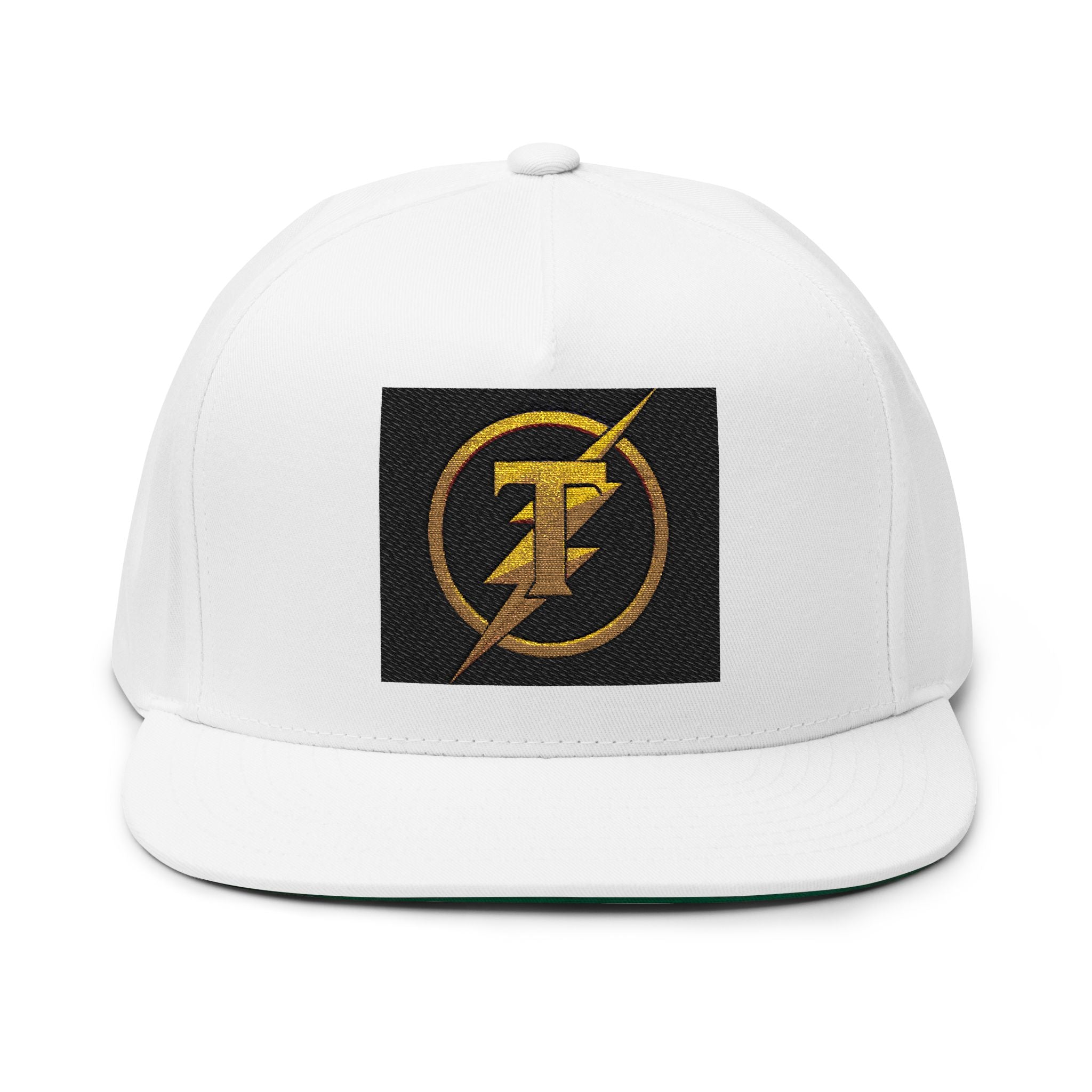 Flat Bill Cap (Embroidery)