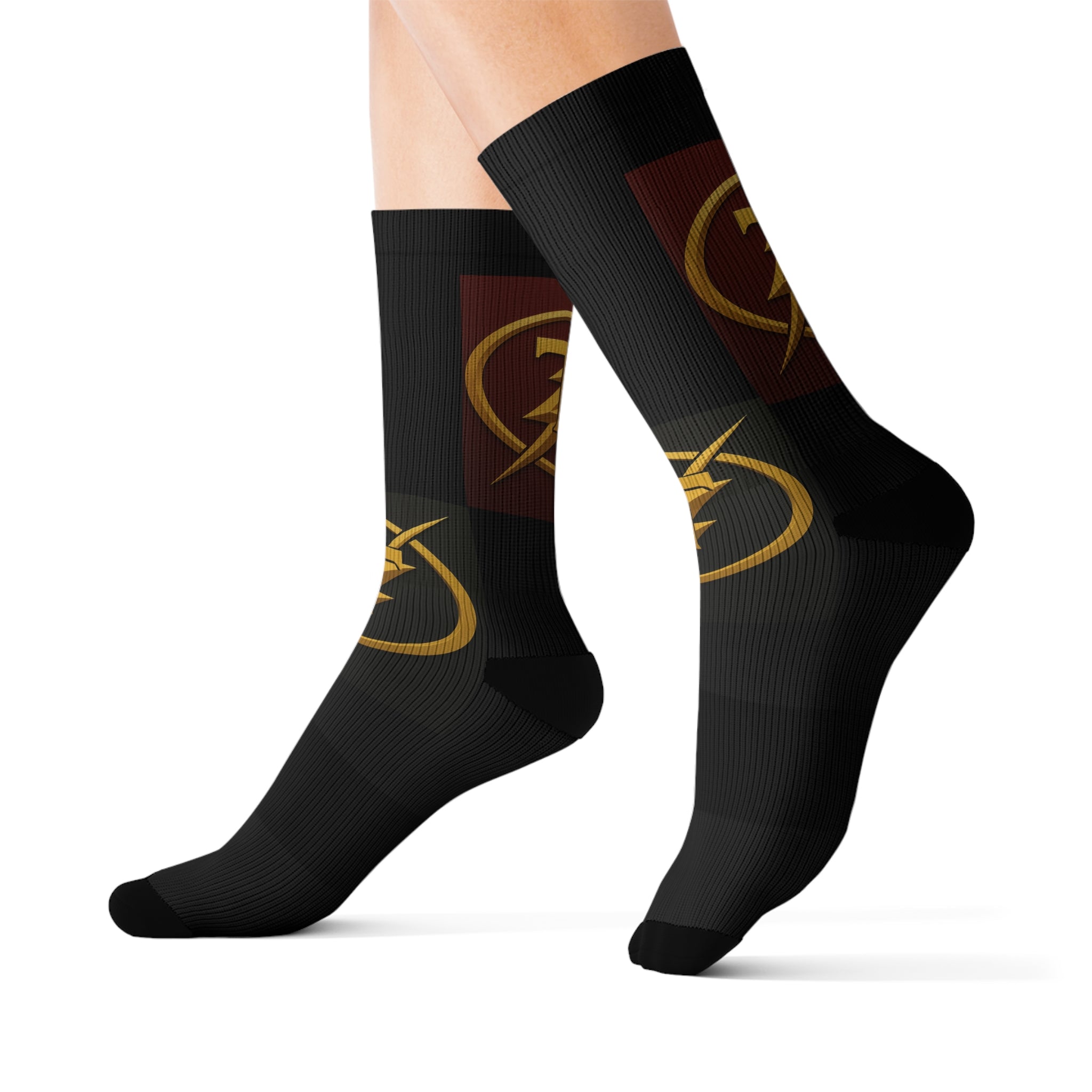 Stylish Sublimation Socks for Unique Fashion Statements, Gift for Him/Her, Casual Wear, Athleisure, Fun Accessories
