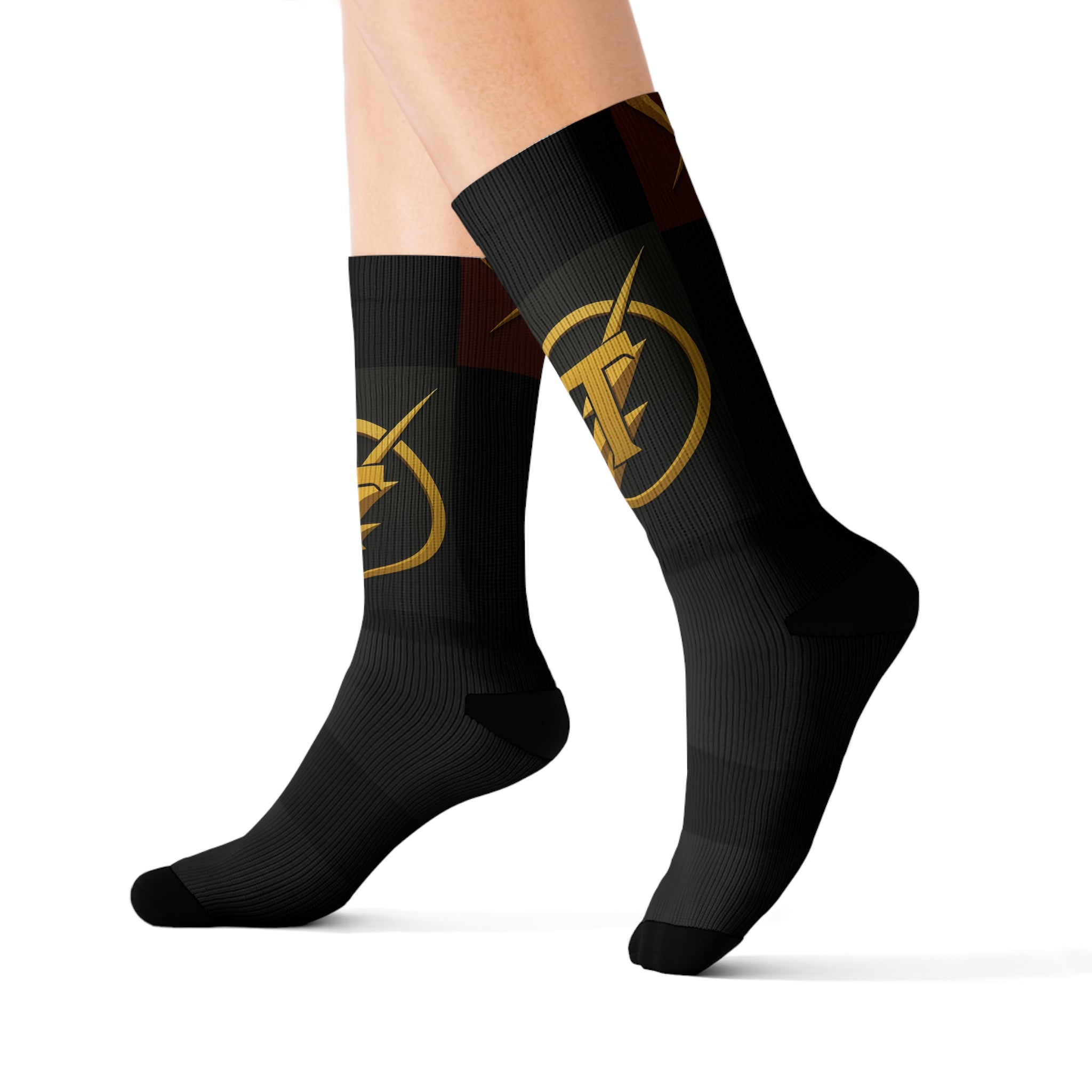 Stylish Sublimation Socks for Unique Fashion Statements, Gift for Him/Her, Casual Wear, Athleisure, Fun Accessories