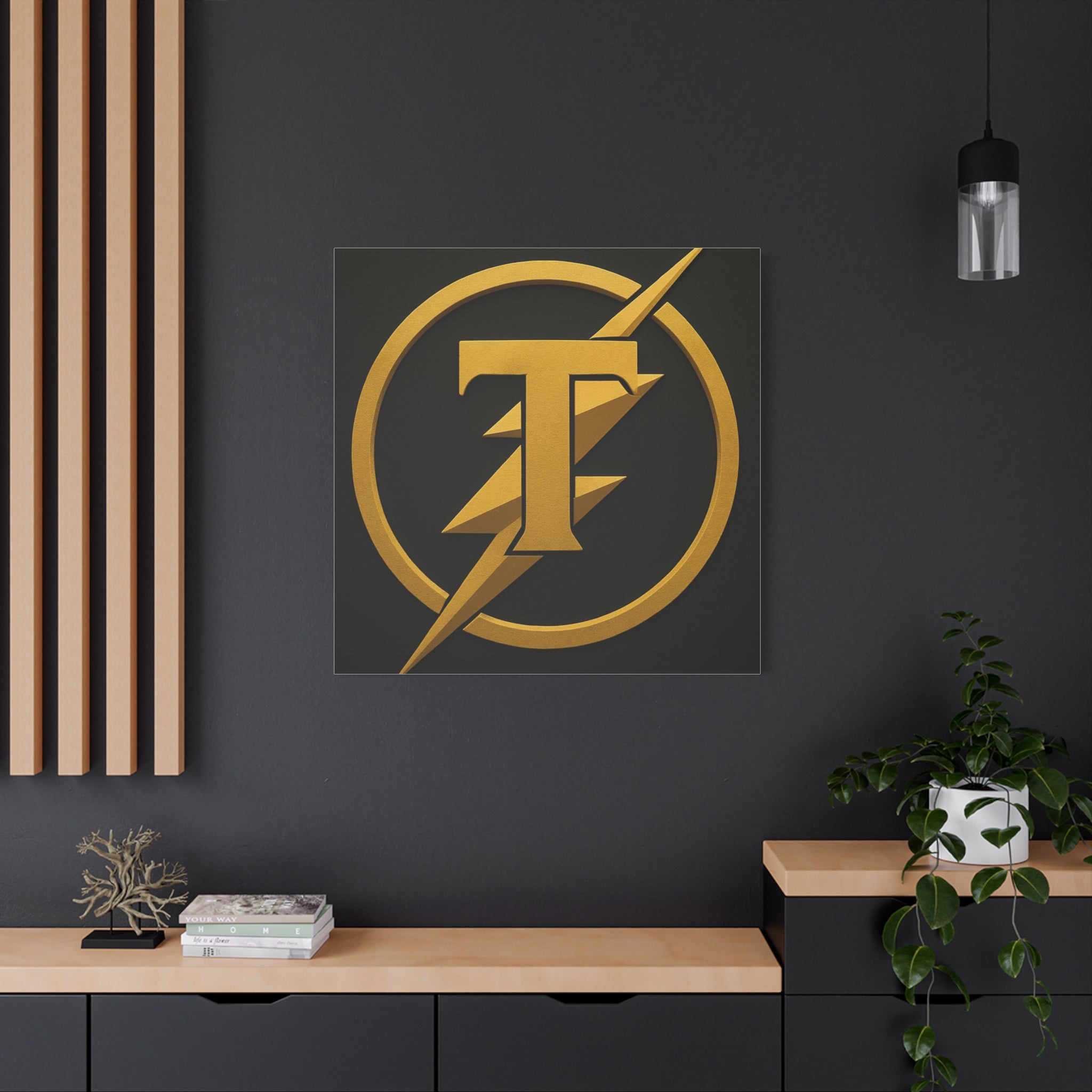 Stylish Stretched Canvas Wall Art, Home Decor, Gallery Wall, Modern Art, Gift for Him, Man Cave Decoration