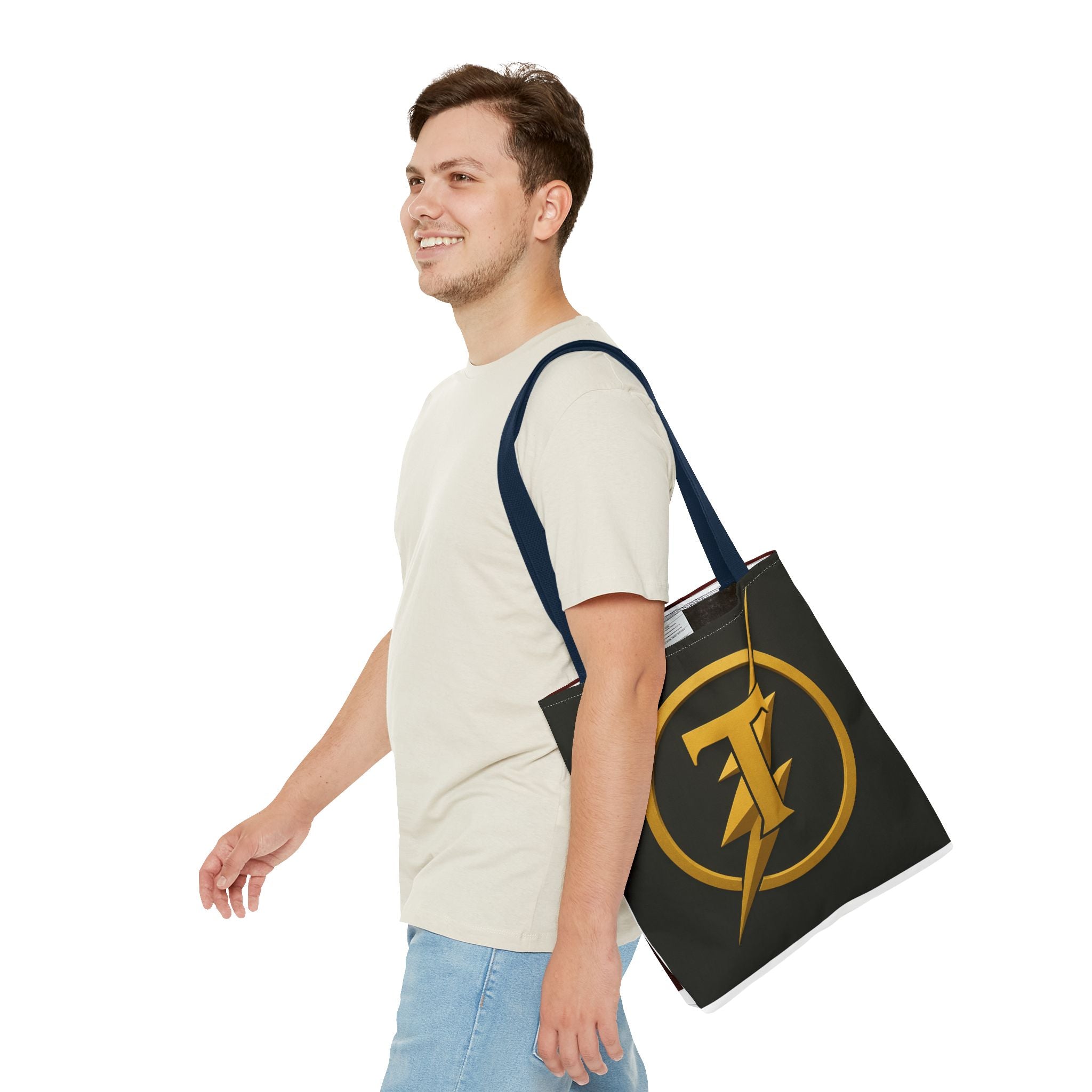 Superhero Tote Bag, AOP Stylish Tote for Comic Book Lovers, Perfect for Events, Shopping, Gift for Fans, Geek Chic Bag