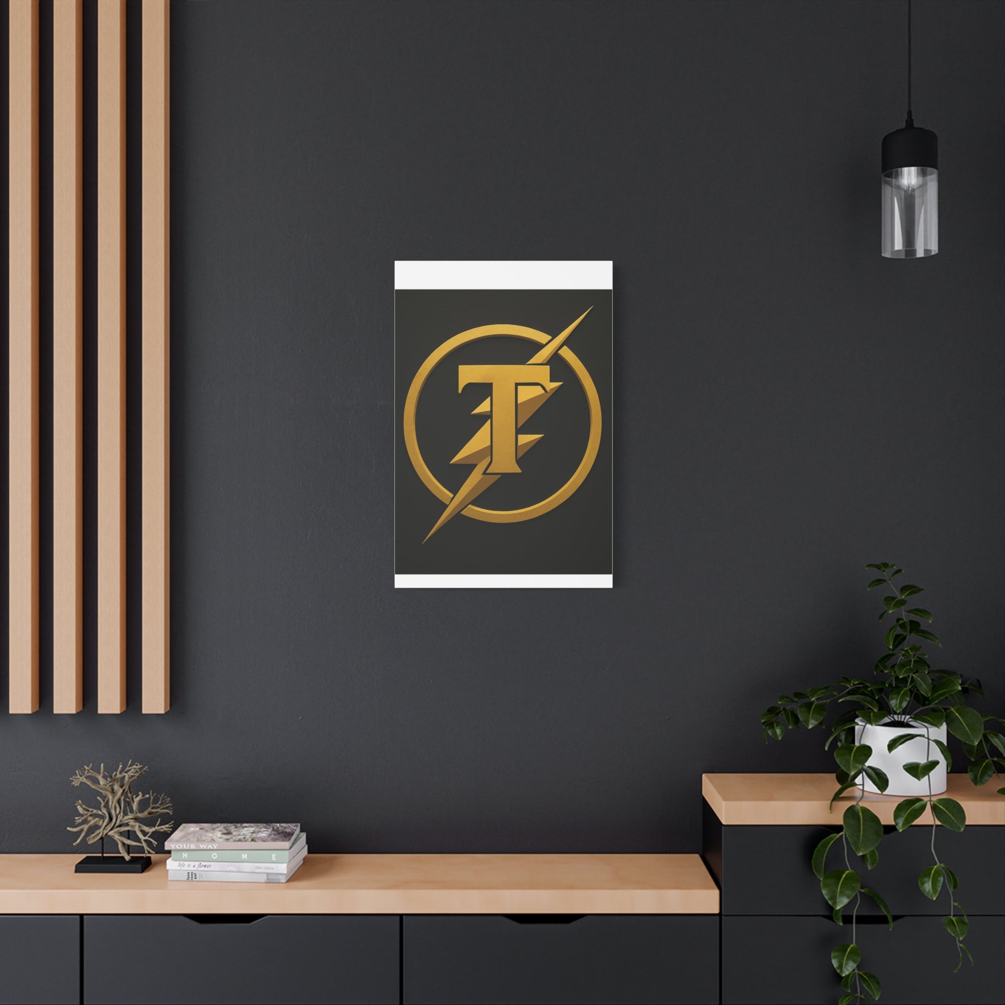 Stylish Stretched Canvas Wall Art, Home Decor, Gallery Wall, Modern Art, Gift for Him, Man Cave Decoration