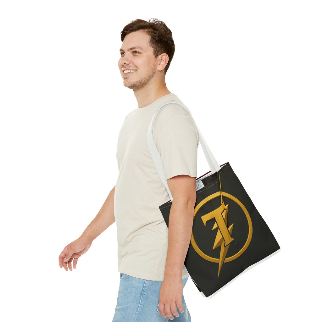 Superhero Tote Bag, AOP Stylish Tote for Comic Book Lovers, Perfect for Events, Shopping, Gift for Fans, Geek Chic Bag