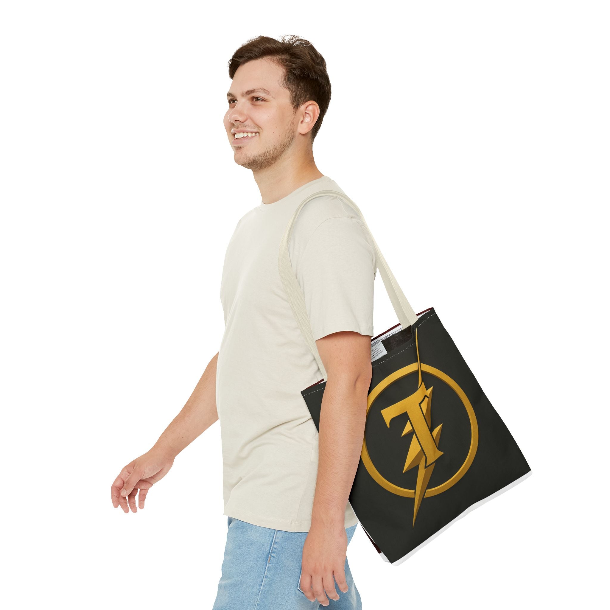 Superhero Tote Bag, AOP Stylish Tote for Comic Book Lovers, Perfect for Events, Shopping, Gift for Fans, Geek Chic Bag