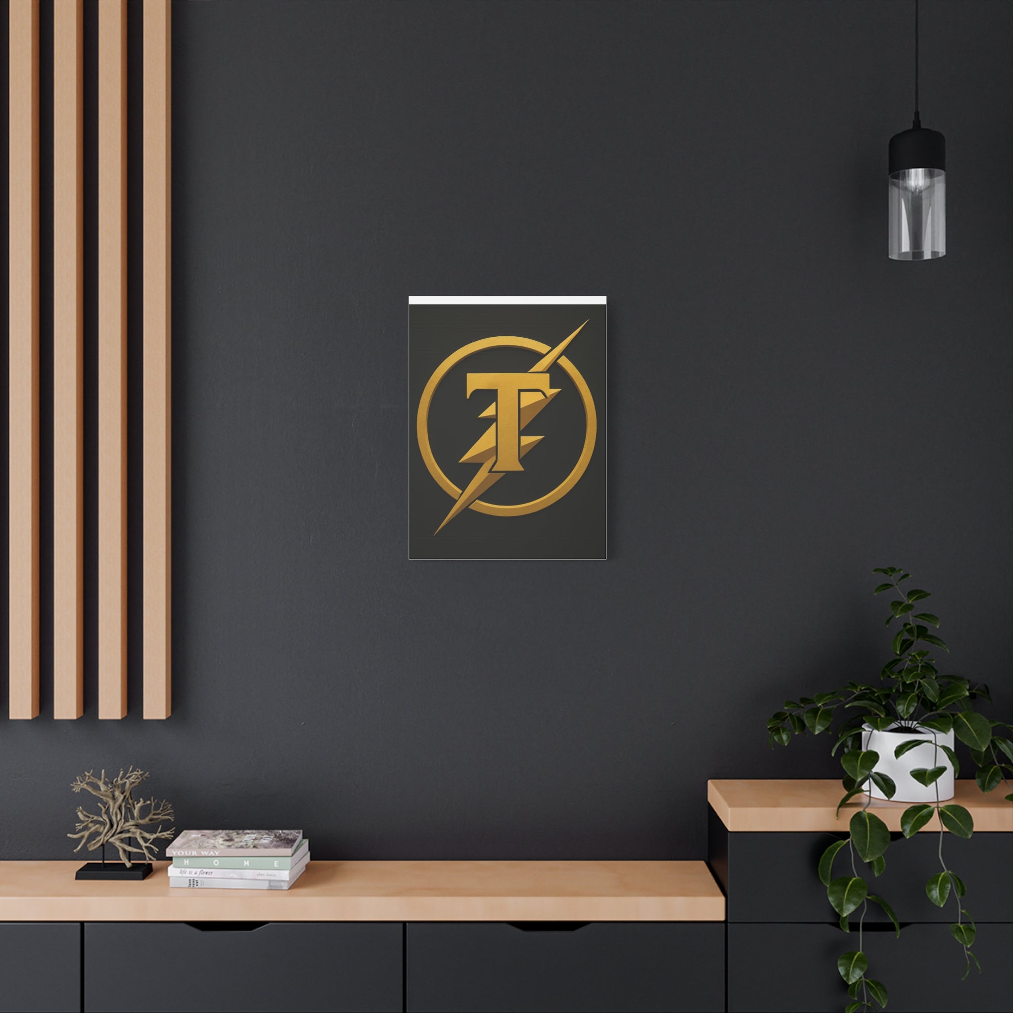 Stylish Stretched Canvas Wall Art, Home Decor, Gallery Wall, Modern Art, Gift for Him, Man Cave Decoration