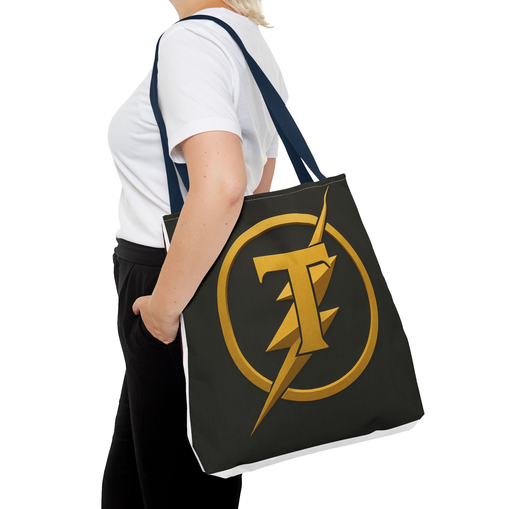 Superhero Tote Bag, AOP Stylish Tote for Comic Book Lovers, Perfect for Events, Shopping, Gift for Fans, Geek Chic Bag