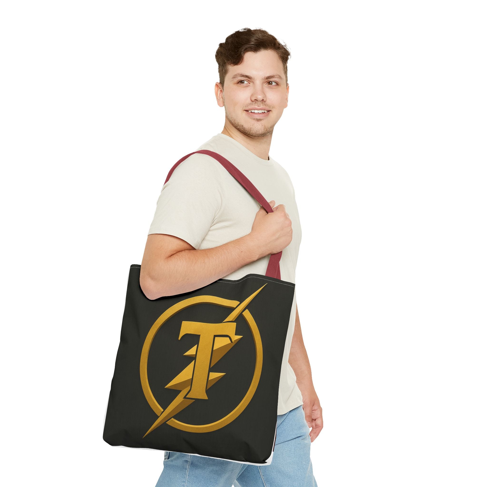 Superhero Tote Bag, AOP Stylish Tote for Comic Book Lovers, Perfect for Events, Shopping, Gift for Fans, Geek Chic Bag