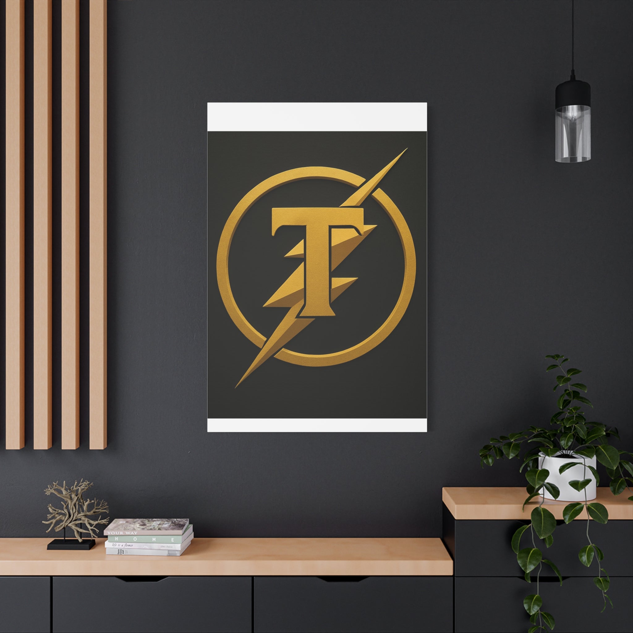Stylish Stretched Canvas Wall Art, Home Decor, Gallery Wall, Modern Art, Gift for Him, Man Cave Decoration