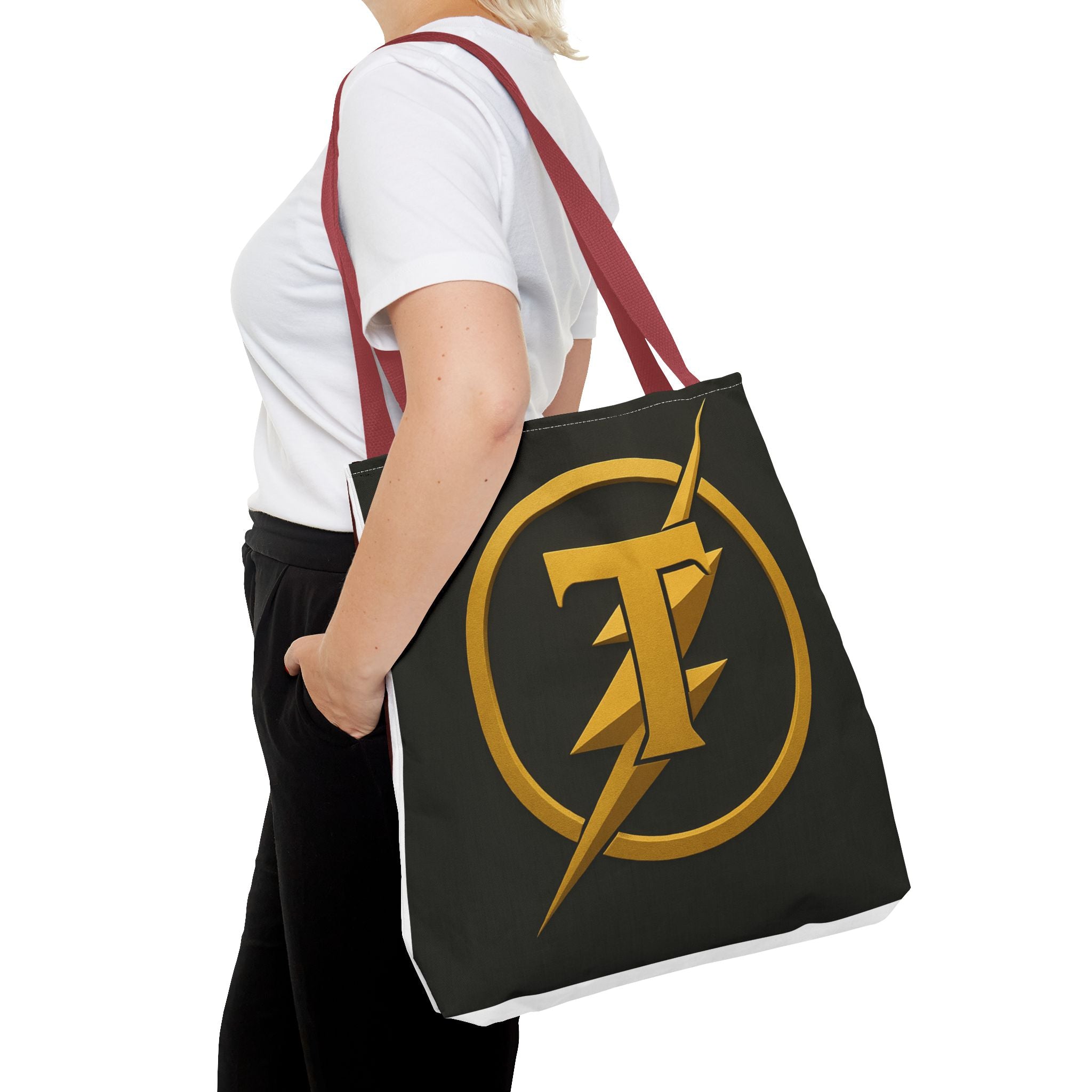 Superhero Tote Bag, AOP Stylish Tote for Comic Book Lovers, Perfect for Events, Shopping, Gift for Fans, Geek Chic Bag