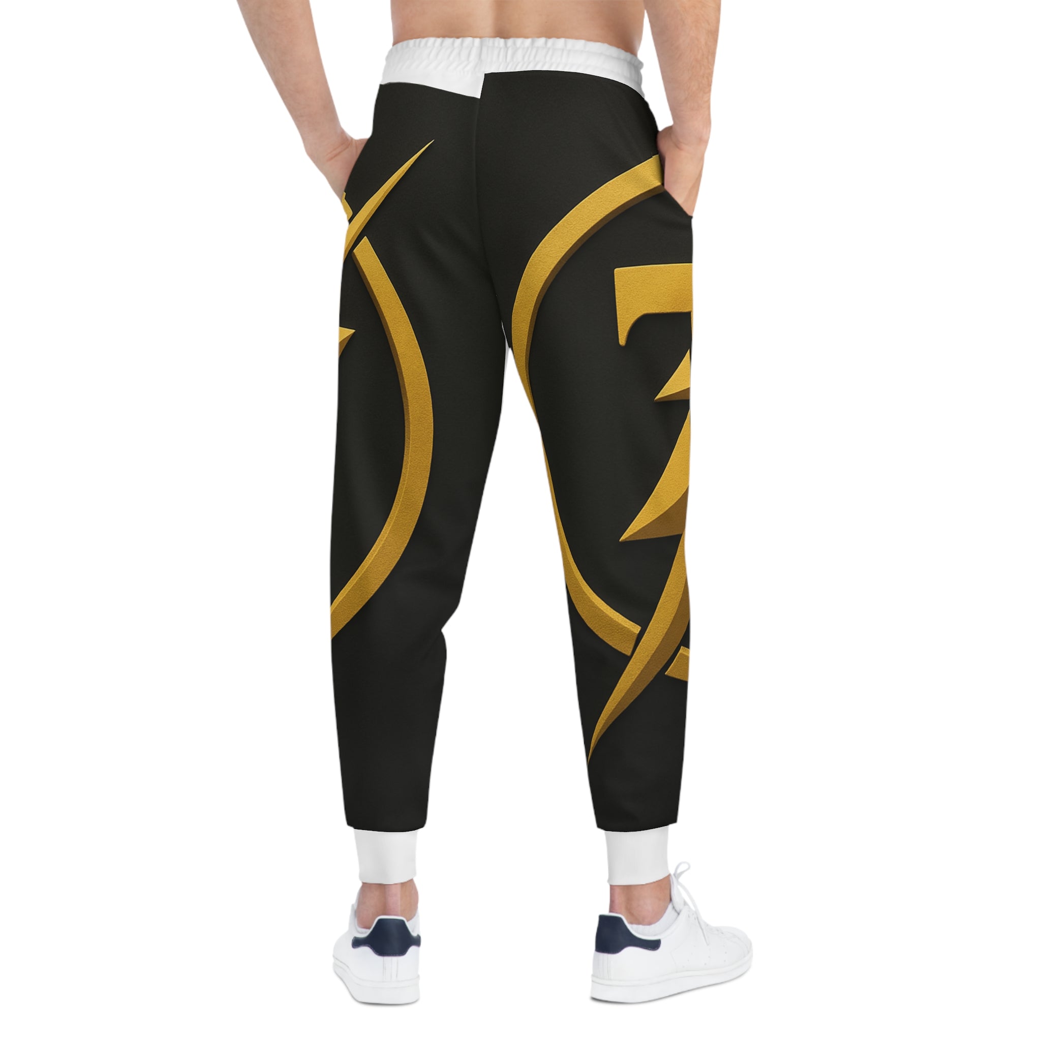 Electric Energy Athletic Joggers, Sporty Joggers, Fitness Pants, Trendy Loungewear, Gift for Fitness Enthusiasts