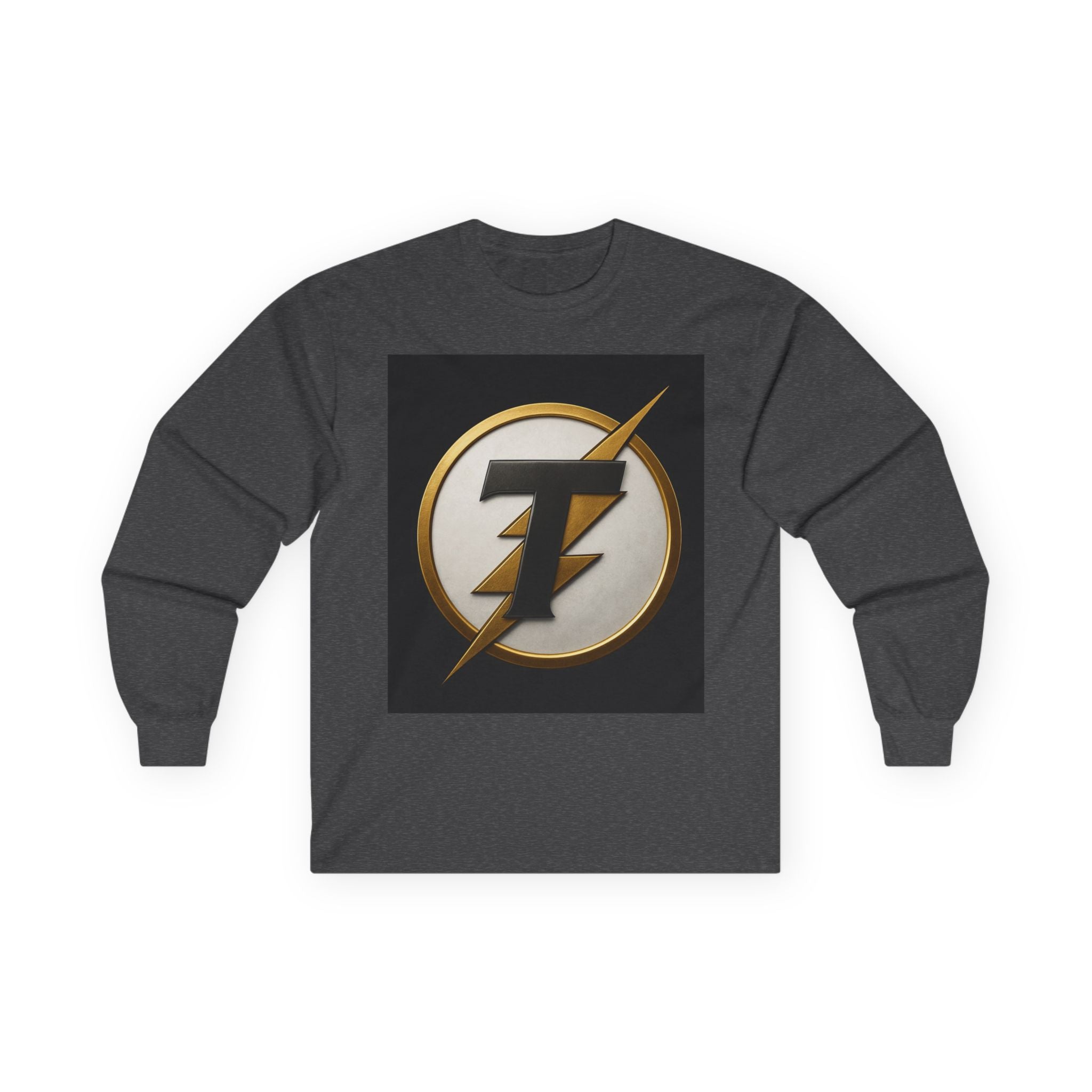 Stylish Long Sleeve Tee with Lightning Bolt Design, Unisex Shirt for Casual Wear, Perfect Gift for Fans, Birthday, Everyday Use, [...]