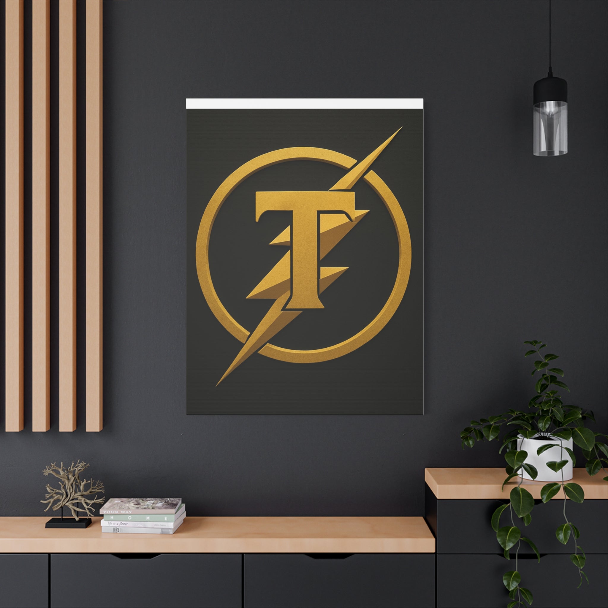 Stylish Stretched Canvas Wall Art, Home Decor, Gallery Wall, Modern Art, Gift for Him, Man Cave Decoration