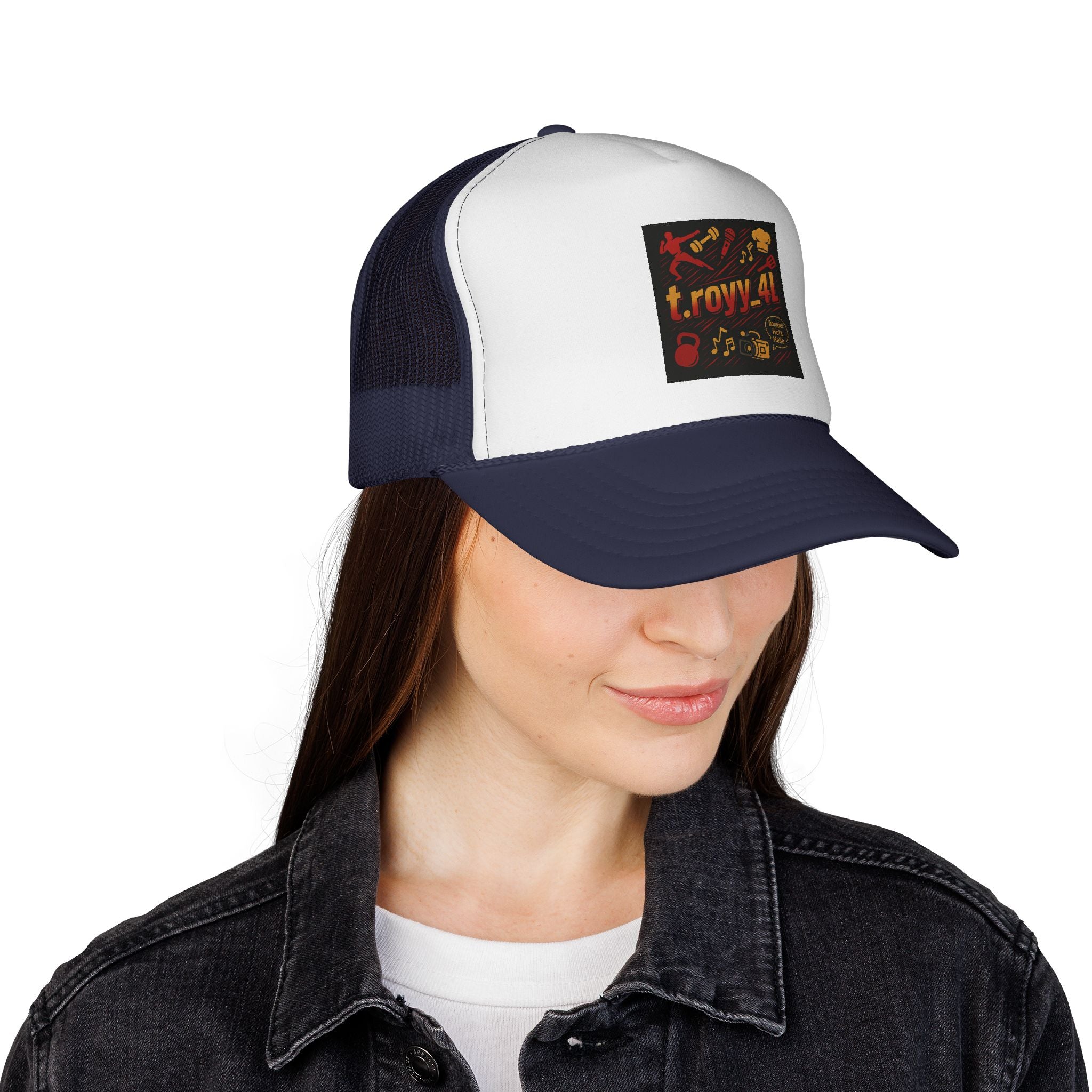 Vintage-Inspired Trucker Cap, Retro Style Hat, Outdoor Adventure Gear, Unique Gift for Him/Her, Casual Summer Accessory