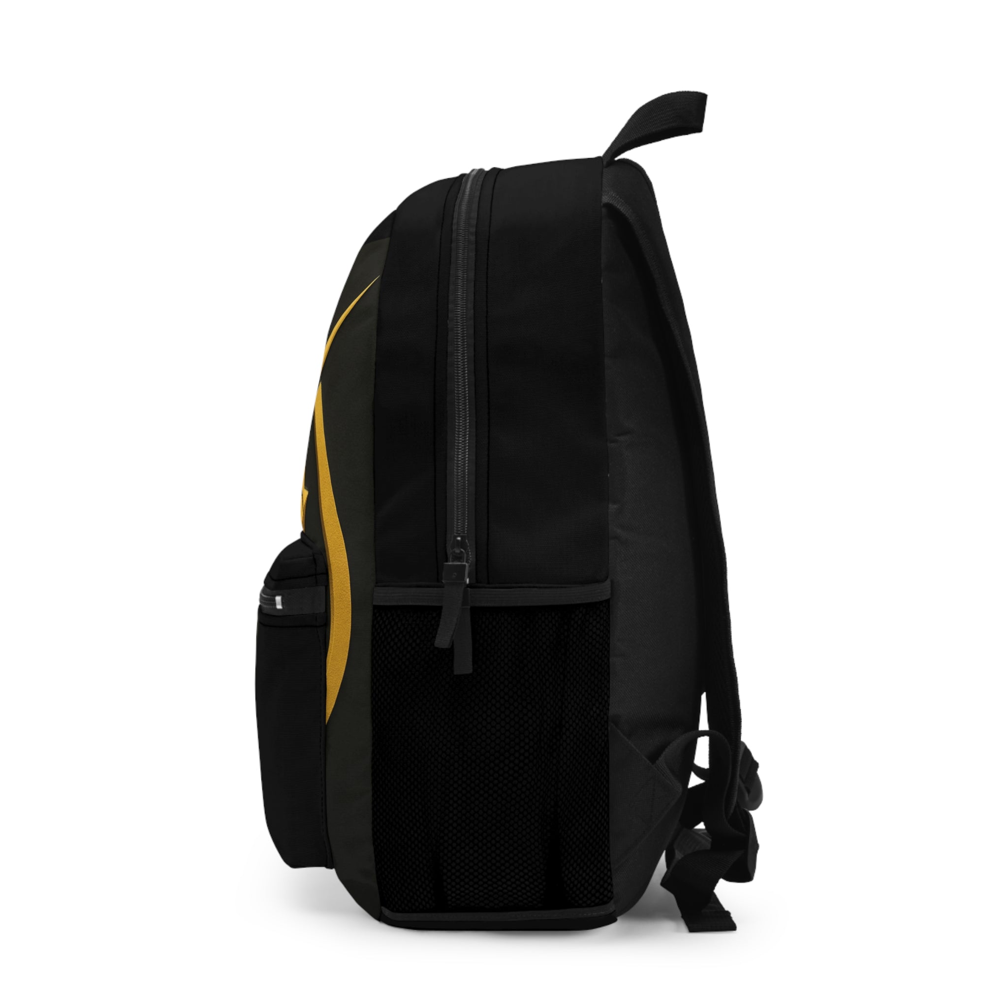 Sleek Graphic Backpack for Stylish Commuters, Trendy School Bag, Unique Travel Backpack, Gift for Students, Modern Carry-All