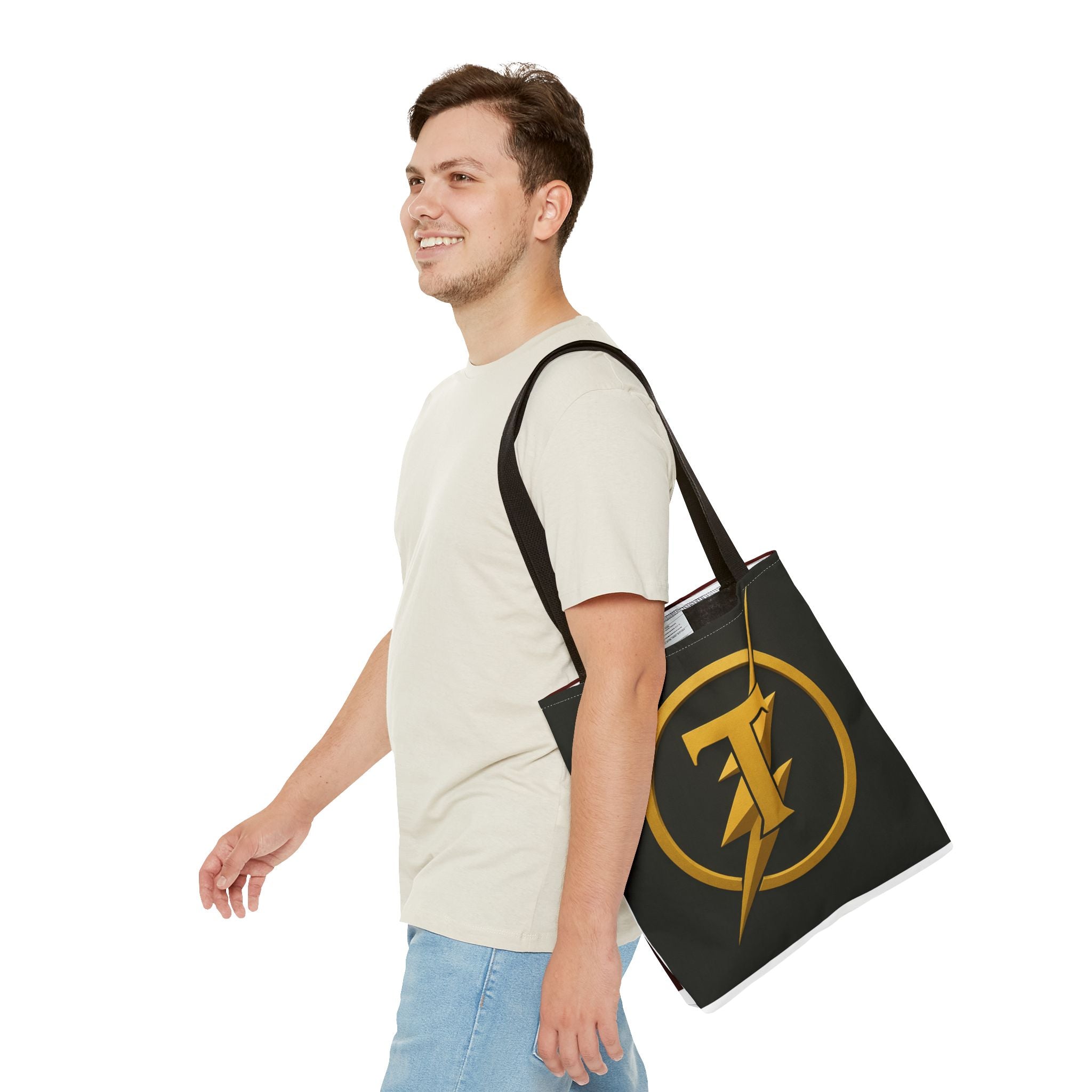 Superhero Tote Bag, AOP Stylish Tote for Comic Book Lovers, Perfect for Events, Shopping, Gift for Fans, Geek Chic Bag