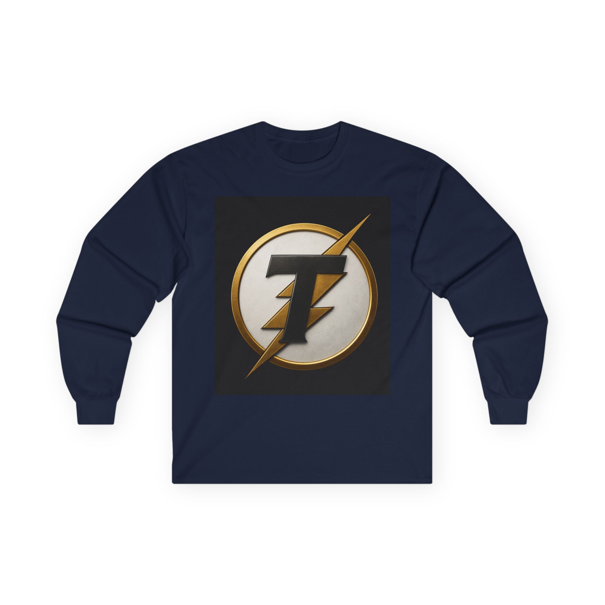 Stylish Long Sleeve Tee with Lightning Bolt Design, Unisex Shirt for Casual Wear, Perfect Gift for Fans, Birthday, Everyday Use, [...]