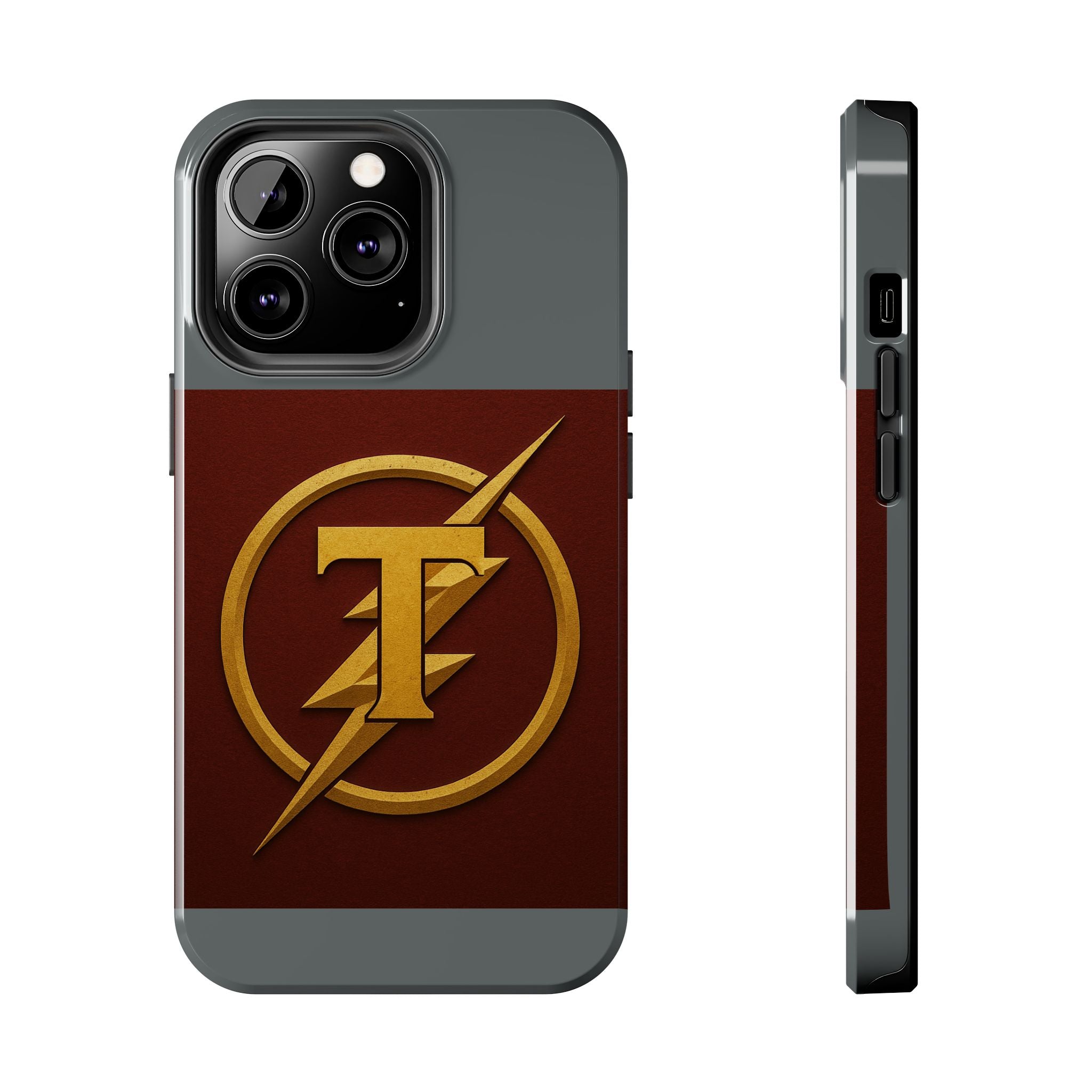 Tough Phone Cases with Bold Lightning Design - Perfect for Superhero Fans, Gifts, Daily Use, and Special Occasions
