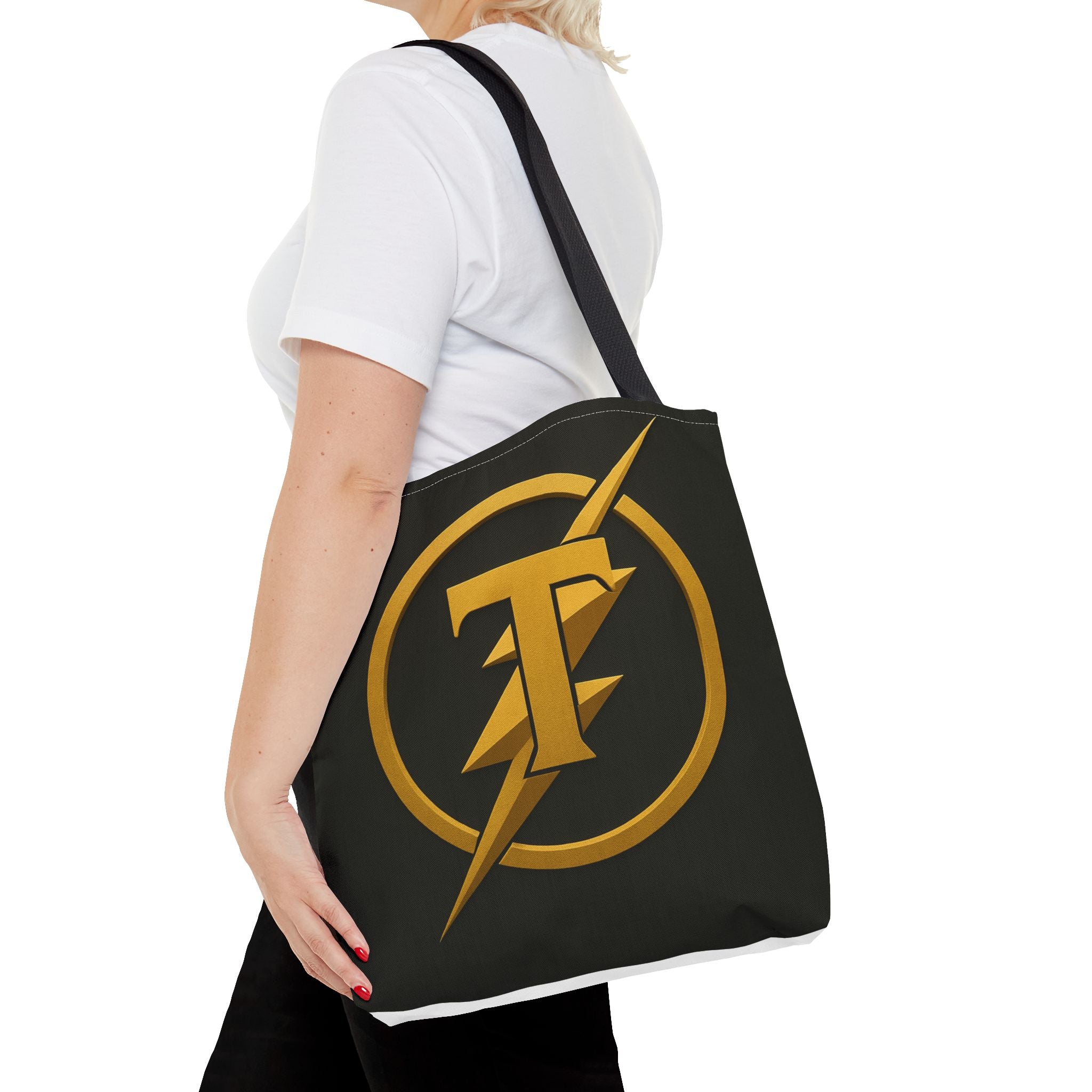 Superhero Tote Bag, AOP Stylish Tote for Comic Book Lovers, Perfect for Events, Shopping, Gift for Fans, Geek Chic Bag