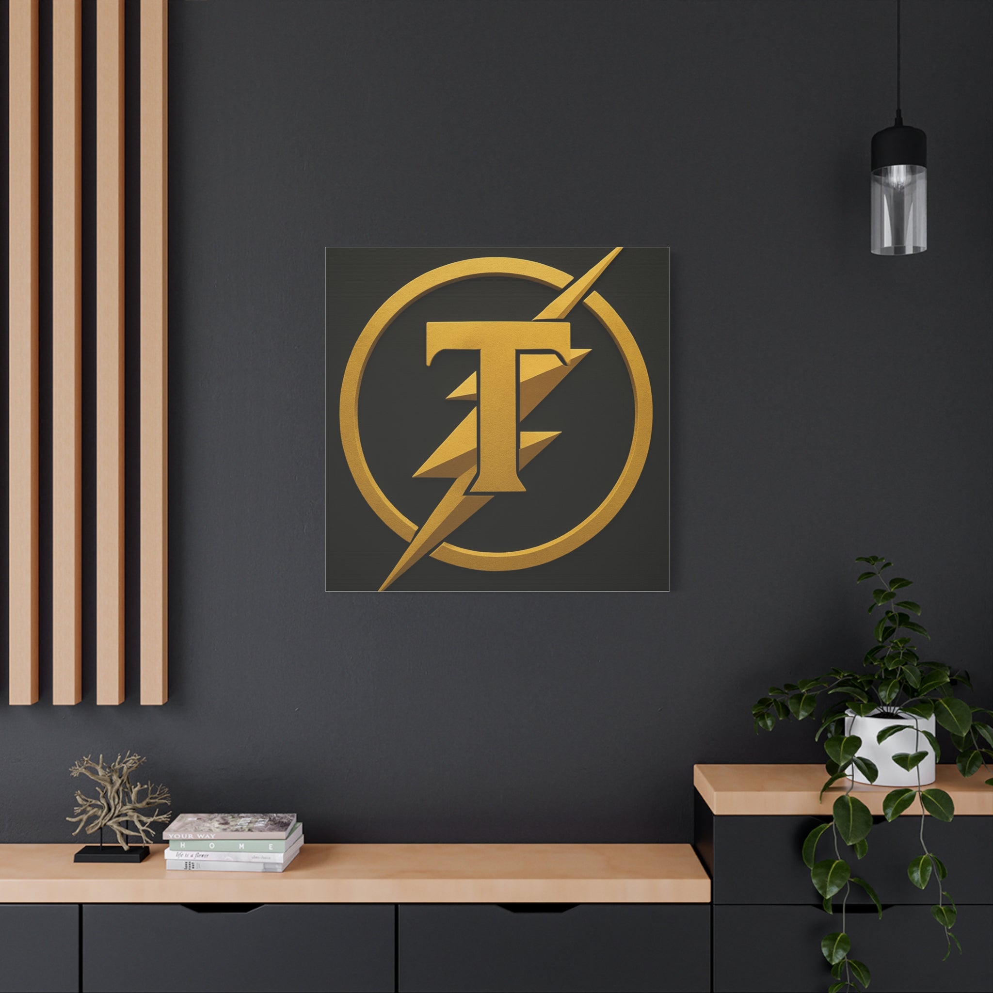 Stylish Stretched Canvas Wall Art, Home Decor, Gallery Wall, Modern Art, Gift for Him, Man Cave Decoration