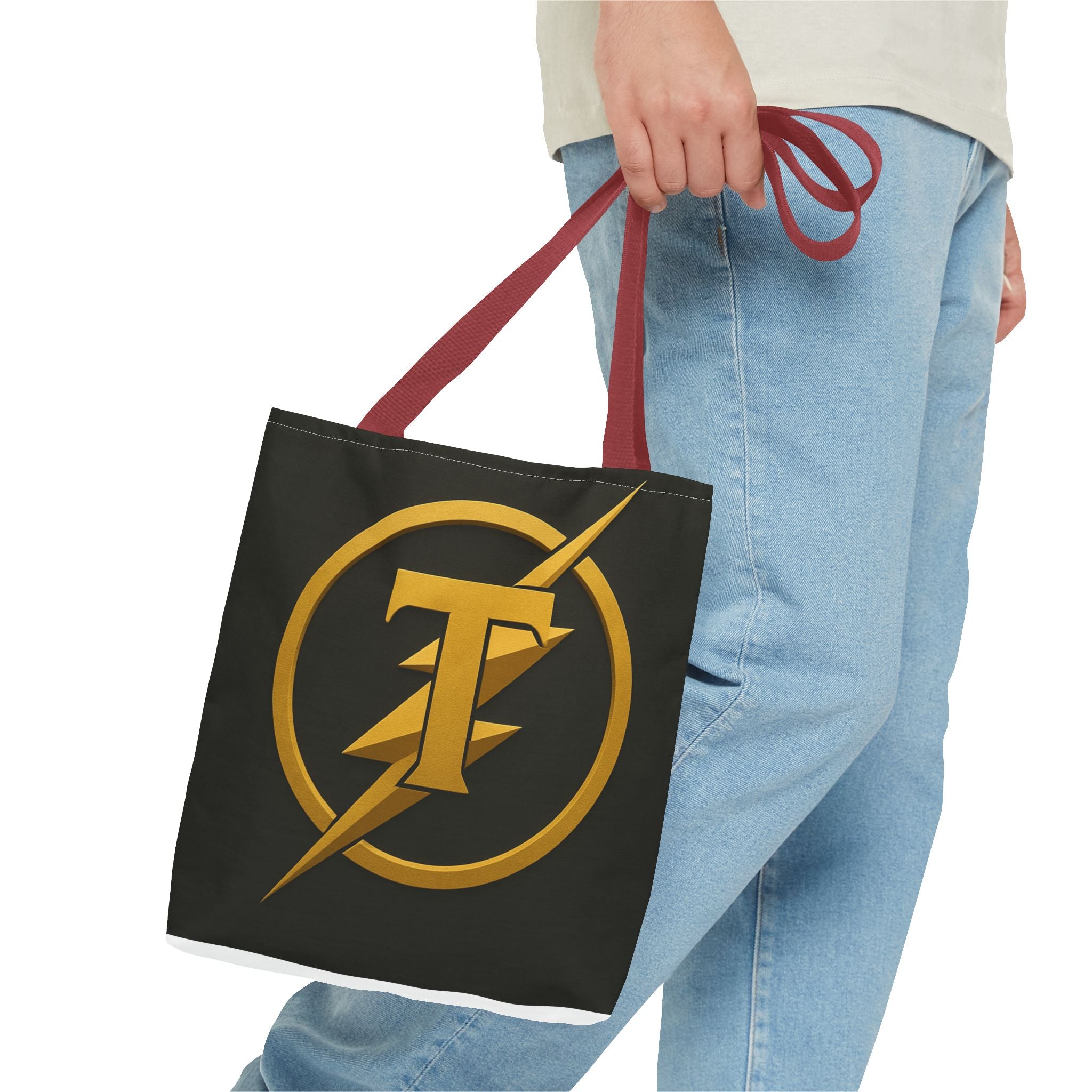 Superhero Tote Bag, AOP Stylish Tote for Comic Book Lovers, Perfect for Events, Shopping, Gift for Fans, Geek Chic Bag