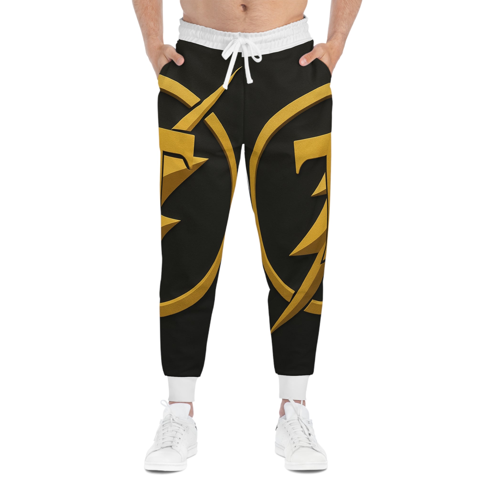 Electric Energy Athletic Joggers, Sporty Joggers, Fitness Pants, Trendy Loungewear, Gift for Fitness Enthusiasts