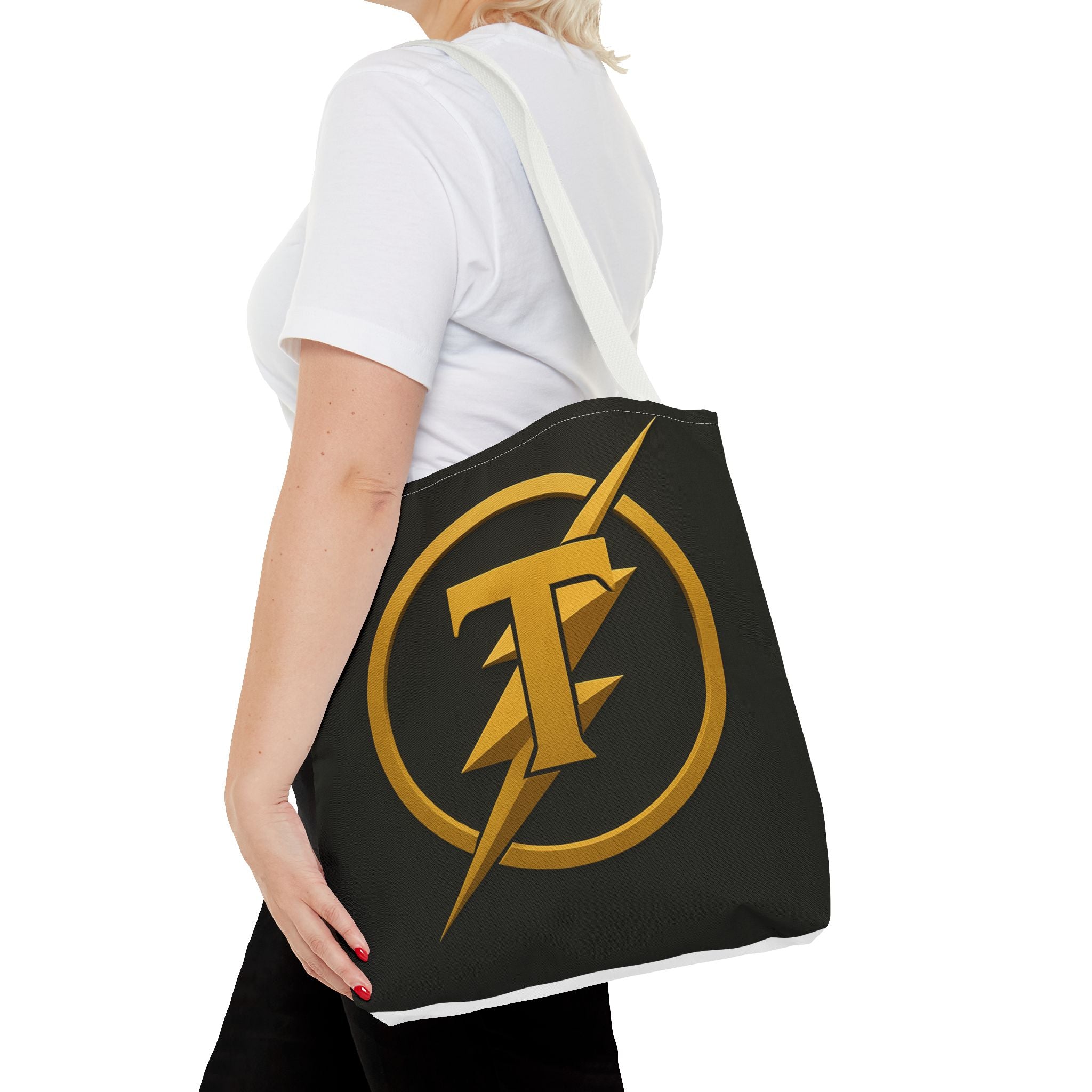 Superhero Tote Bag, AOP Stylish Tote for Comic Book Lovers, Perfect for Events, Shopping, Gift for Fans, Geek Chic Bag