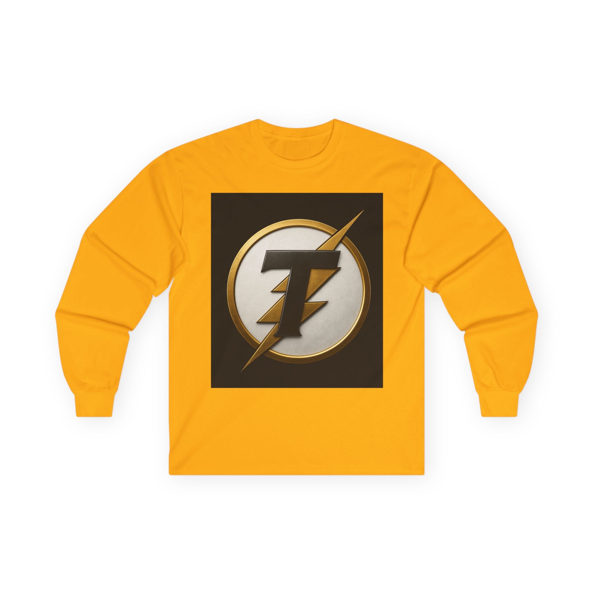 Stylish Long Sleeve Tee with Lightning Bolt Design, Unisex Shirt for Casual Wear, Perfect Gift for Fans, Birthday, Everyday Use, [...]